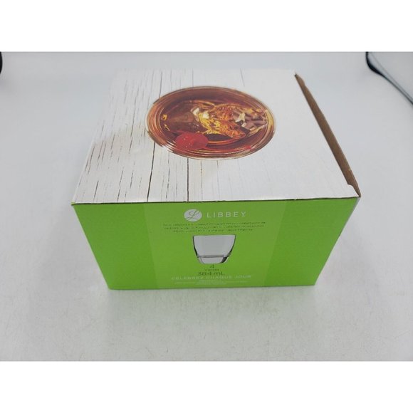 Libbey Glass Classic Set Of 4 13 Oz Drinks Cheers New A13 - Picture 6 of 9